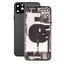 Apple iPhone 11 Pro Max - Zadný Housing s Malými Dielmi (Space Gray)