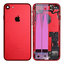 Apple iPhone 7 - Zadný Housing s Malými Dielmi (Red)