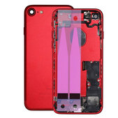Apple iPhone 7 - Zadný Housing s Malými Dielmi (Red)