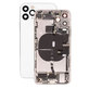 Apple iPhone 11 Pro - Zadný Housing s Malými Dielmi (Silver)