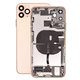 Apple iPhone 11 Pro - Zadný Housing s Malými Dielmi (Gold)