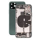 Apple iPhone 11 Pro - Zadný Housing s Malými Dielmi (Green)