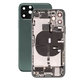 Apple iPhone 11 Pro - Zadný Housing s Malými Dielmi (Green)