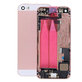 Apple iPhone SE - Zadný Housing s Malými Dielmi (Rose Gold)