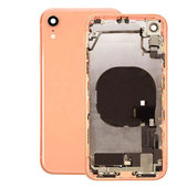 Apple iPhone XR - Zadný Housing s Malými Dielmi (Coral)