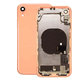 Apple iPhone XR - Zadný Housing s Malými Dielmi (Coral)