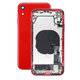 Apple iPhone XR - Zadný Housing s Malými Dielmi (Red)