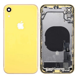 Apple iPhone XR - Zadný Housing s Malými Dielmi (Yellow)