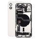 Apple iPhone 12 - Zadný Housing s Malými Dielmi (White)