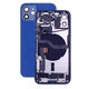 Apple iPhone 12 - Zadný Housing s Malými Dielmi (Blue)