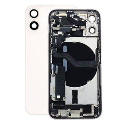 Apple iPhone 12 Mini - Zadný Housing s Malými Dielmi (White)