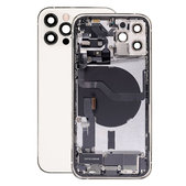 Apple iPhone 12 Pro - Zadný Housing s Malými Dielmi (Silver)