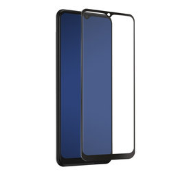 SBS - Tvrdené Sklo Full Cover pre Samsung Galaxy A22 5G, čierna