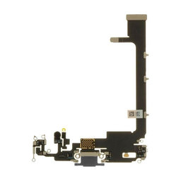 Apple iPhone 11 Pro Max - Nabíjací Konektor (Bez IC Nabíjania) + Flex Kábel (Space Gray)