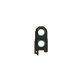 Samsung Galaxy Z Flip 3 F711B - Rám Sklíčka Zadnej Kamery (Phantom Black) - GH98-46759A Genuine Service Pack