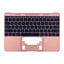 Apple MacBook 12" A1534 (Early 2015 - Mid 2017) - Horný Rám Klávesnice + Klávesnica US (Rose Gold)