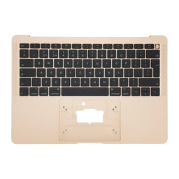 Apple MacBook Air 13" A1932 (2018 - 2019) - Horný Rám Klávesnice + Klávesnica UK (Gold)