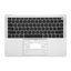 Apple MacBook Air 13" A1932 (2018 - 2019) - Horný Rám Klávesnice + Klávesnica US (Silver)