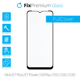 FixPremium FullCover Glass - Tvrdené Sklo pre Motorola Moto E7 Plus, E7 Power, G9 Play, G10, G20 a G30