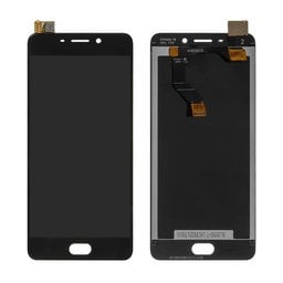 Meizu M6 Note - LCD Displej + Dotykové Sklo + Rám (Black) TFT