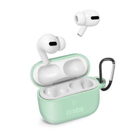 SBS - Silicon Puzdro pre Apple AirPods Pro, light green