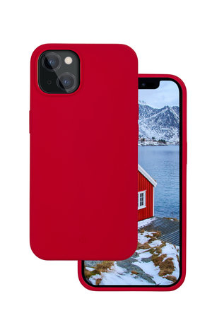 dbramante1928 - Puzdro Greenland pre iPhone 13, candy apple red