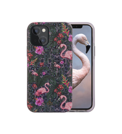 dbramante1928 - Puzdro Capri pre iPhone 13, tropical flamingo