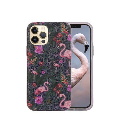 dbramante1928 - Puzdro Capri pre iPhone 13 Pro, tropical flamingo