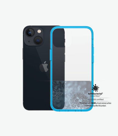 PanzerGlass - Puzdro ClearCaseColor AB pre iPhone 13 mini, bondi blue