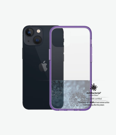 PanzerGlass - Puzdro ClearCaseColor AB pre iPhone 13 mini, grape