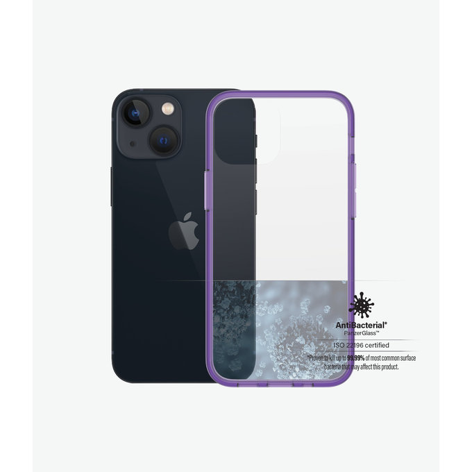 PanzerGlass - Puzdro ClearCaseColor AB pre iPhone 13 mini, grape