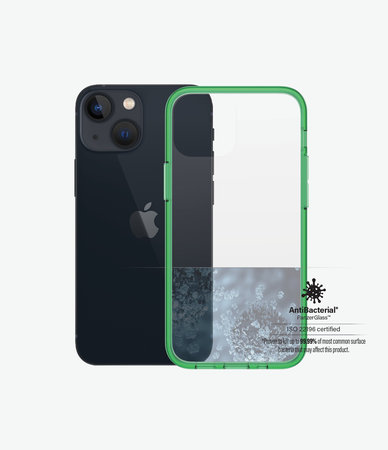 PanzerGlass - Puzdro ClearCaseColor AB pre iPhone 13 mini, lime
