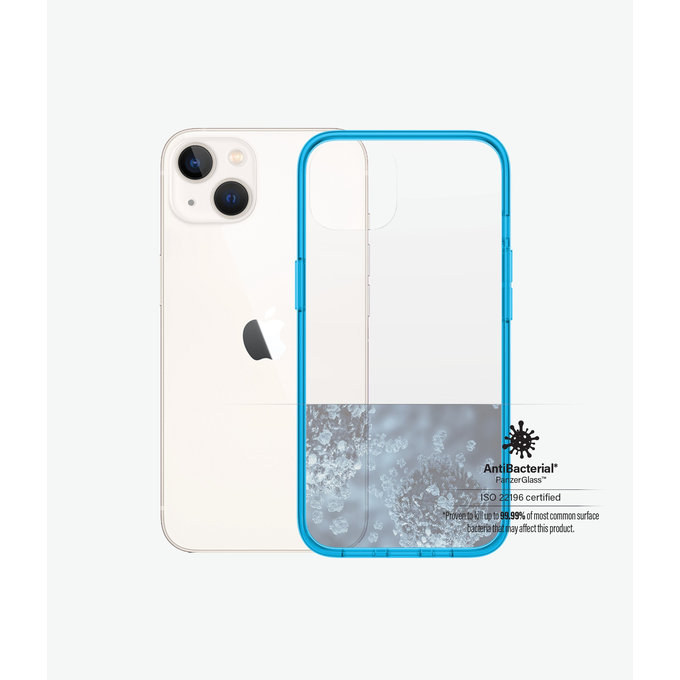 PanzerGlass - Puzdro ClearCaseColor AB pre iPhone 13, bondi blue
