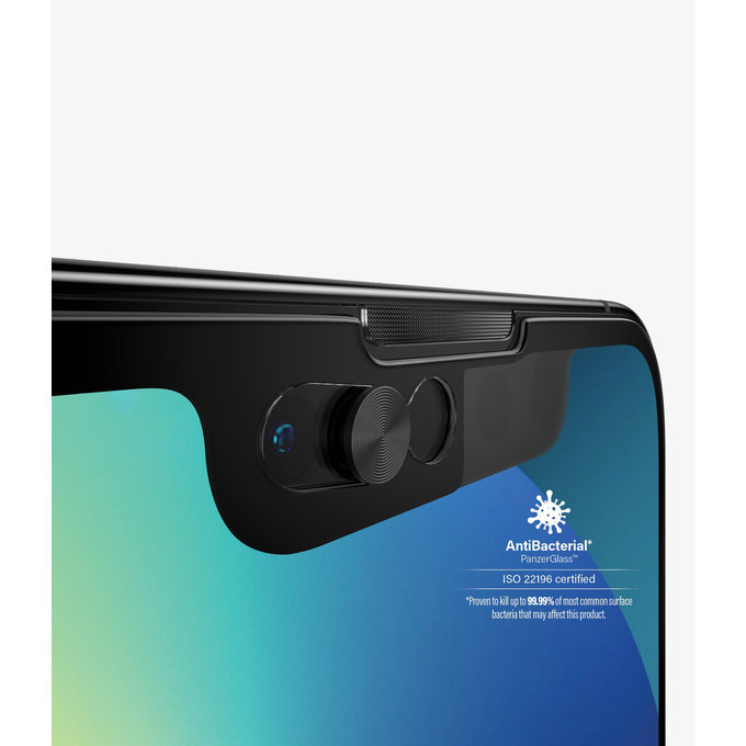 PanzerGlass - Tvrdené Sklo Case Friendly CamSlider AB pre iPhone 13, 13 Pro a 14, čierna