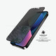PanzerGlass - Tvrdené Sklo Case Friendly Privacy AB pre iPhone 13, 13 Pro, 14 a 16e, čierna