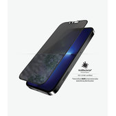 PanzerGlass - Tvrdené Sklo Case Friendly Privacy AB pre iPhone 13 Pro Max a 14 Plus, čierna