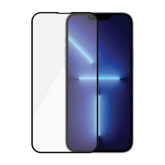 PanzerGlass - Tvrdené Sklo Case Friendly AB pre iPhone 13 Pro Max a 14 Plus, čierna