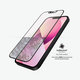 PanzerGlass - Tvrdené Sklo Case Friendly Anti-Bluelight AB pre iPhone 13 mini, čierna