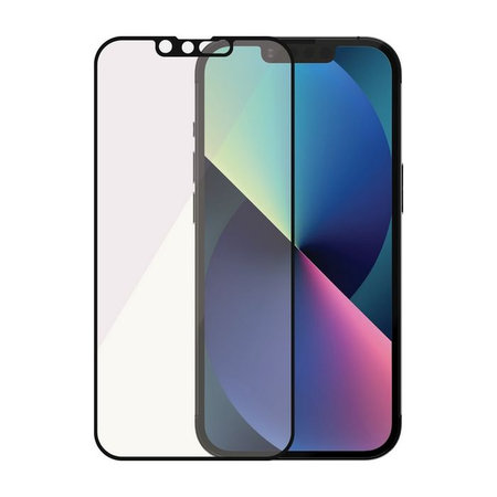 PanzerGlass - Tvrdené Sklo Case Friendly Anti-Bluelight AB pre iPhone 13, 13 Pro a 14, čierna