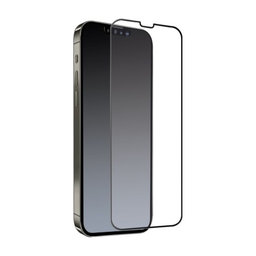 SBS - Tvrdené Sklo Full Cover pre iPhone 13 Pro Max a 14 Plus, čierna