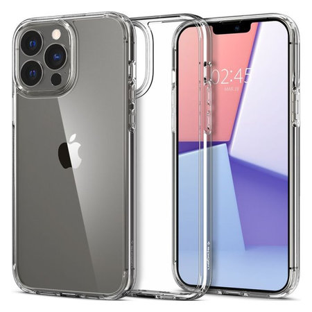 Spigen - Puzdro Ultra Hybrid pre iPhone 13 Pro, transparentná