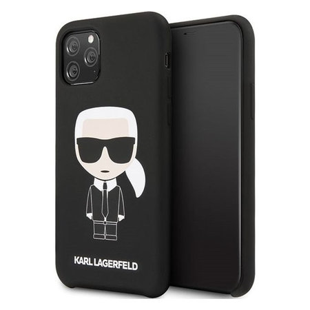 Karl Lagerfeld - Puzdro Iconic pre iPhone 11 Pro, čierna