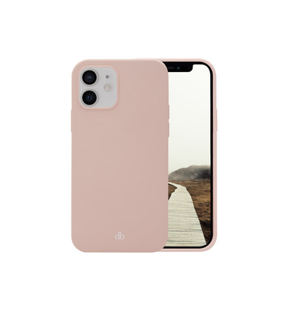 dbramante1928 - Puzdro Monaco pre iPhone 12/12 Pro, pink sand
