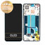 OnePlus Nord 2 5G - LCD Displej + Dotykové Sklo + Rám (Blue Haze) - 2011100359 Genuine Service Pack