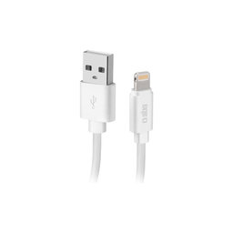 SBS - Lightning / USB Kábel (1m), biela