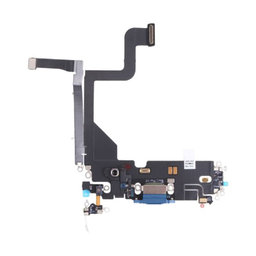 Apple iPhone 13 Pro - Nabíjací Konektor + Flex Kábel (Blue)