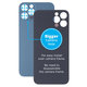 Apple iPhone 13 Pro Max - Sklo Zadného Housingu so Zväčšeným Otvorom na Kameru (Blue)