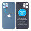 Apple iPhone 13 Pro Max - Sklo Zadného Housingu so Zväčšeným Otvorom na Kameru (Blue)