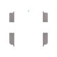 OnePlus Nord 2 5G - Lepka pod Batériu Adhesive - 1101101393 Genuine Service Pack