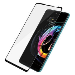 PanzerGlass - Tvrdené Sklo Case Friendly pre Motorola Edge 20 Lite, čierna